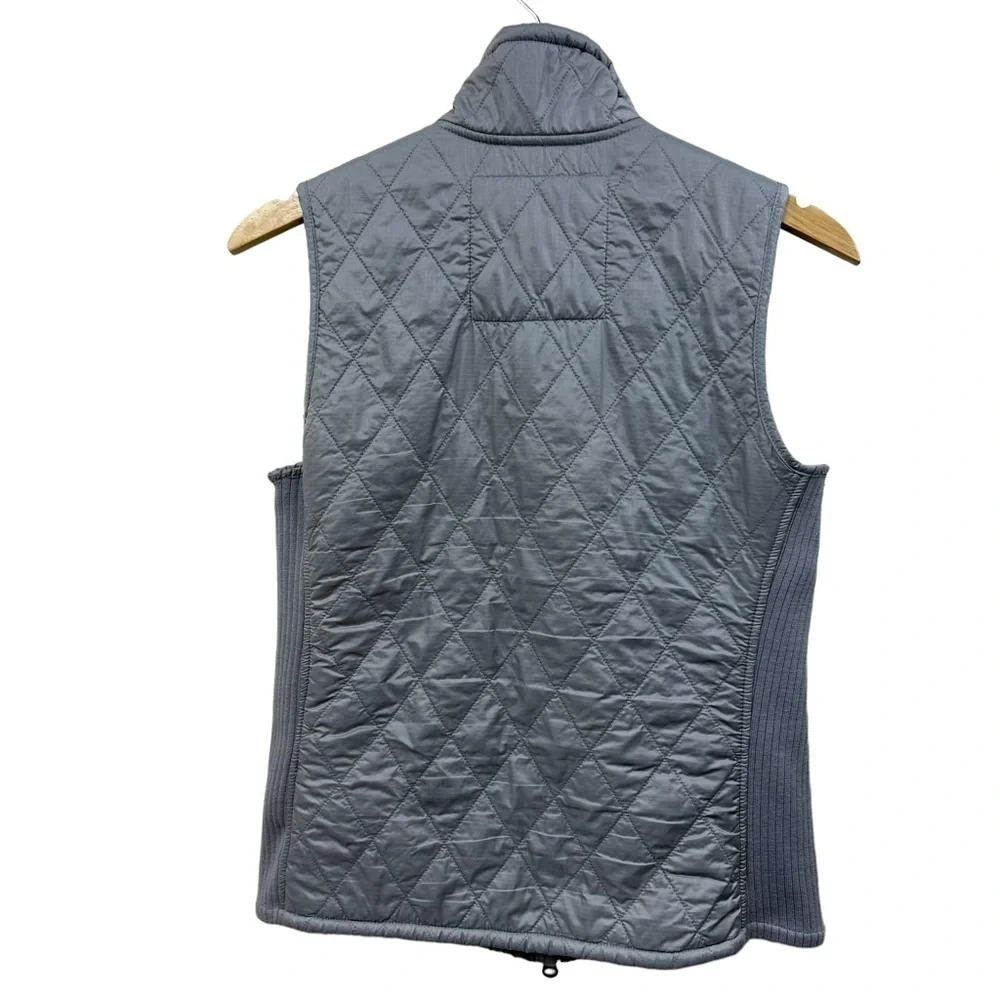 L.L. Bean Women's Fleece-Lined Fitness Vest, Silver Gray, XS